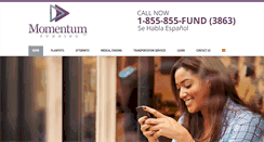 Desktop Screenshot of momentumfunding.com